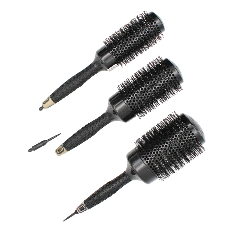 OBSIDIA – Brosse ronde professionnelle